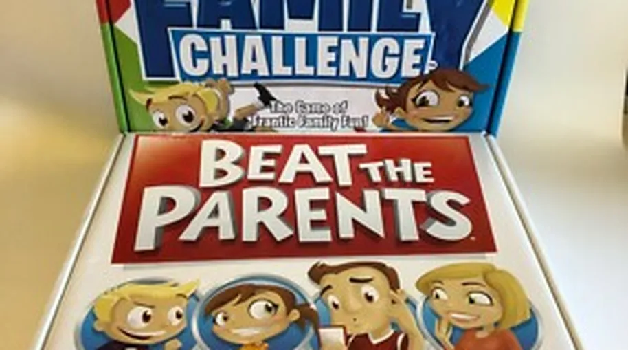 Family board game night fun